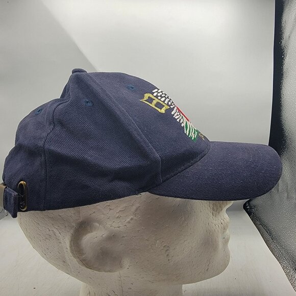 Japan Embroidered Navy Baseball Cap With Mount Fuji Design Travel Casual Comfort - Picture 4 of 8